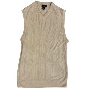 Dockers Sweater Vest Cream Men's Size L